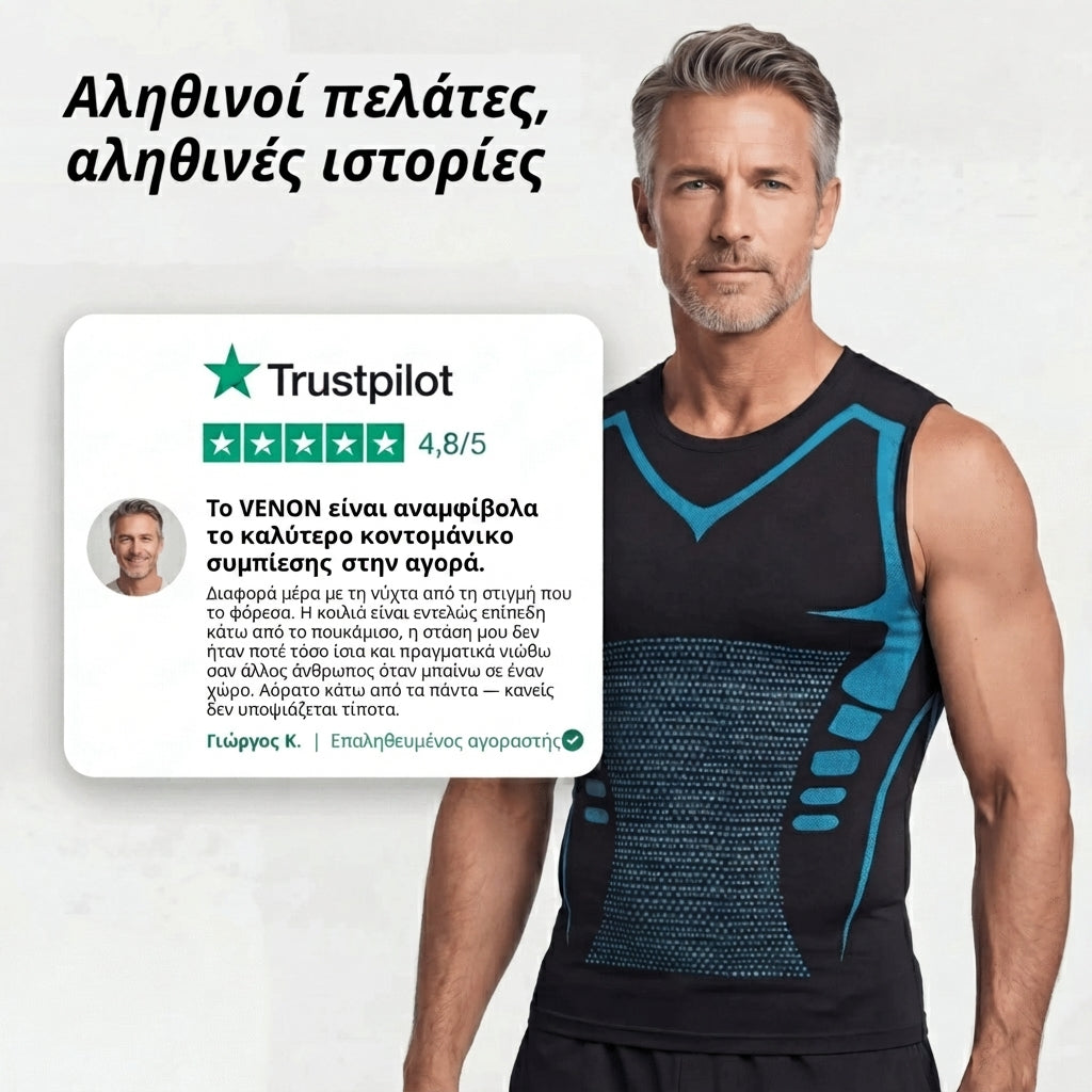 Venon FIT® | Μπλουζάκι συμπίεσης